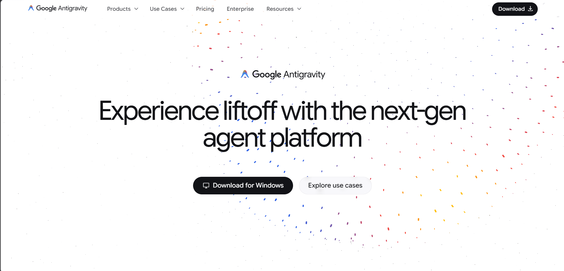 Google Antigravity Coding Platform